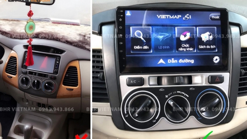 Màn hình DVD Android xe Toyota Innova 2006 - 2015 | Vitech 